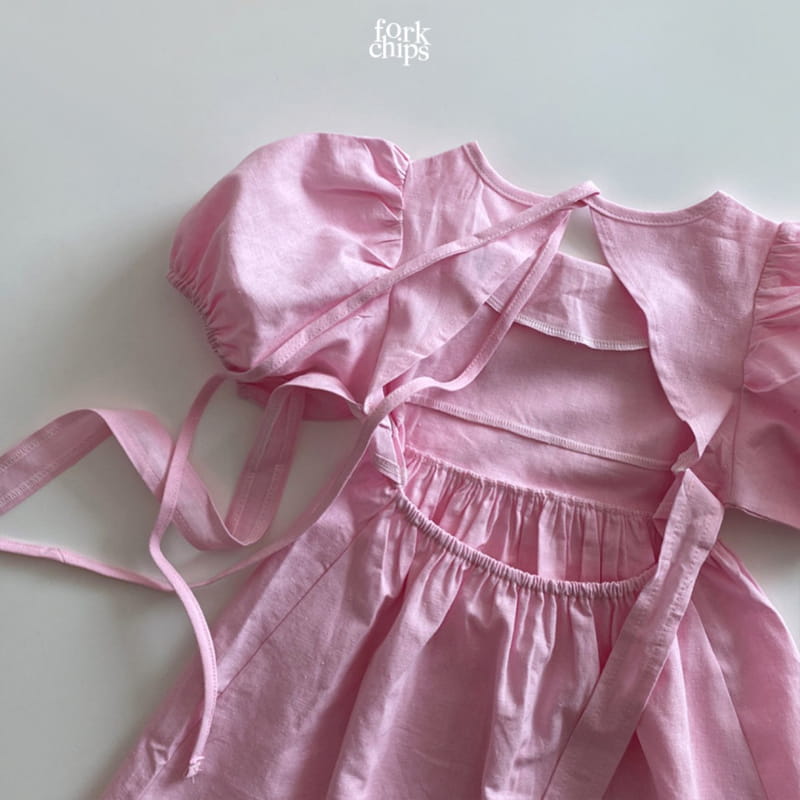 FORK CHIPS - Korean Children Fashion - #Kfashion4kids - Rose Day One-piece - 9