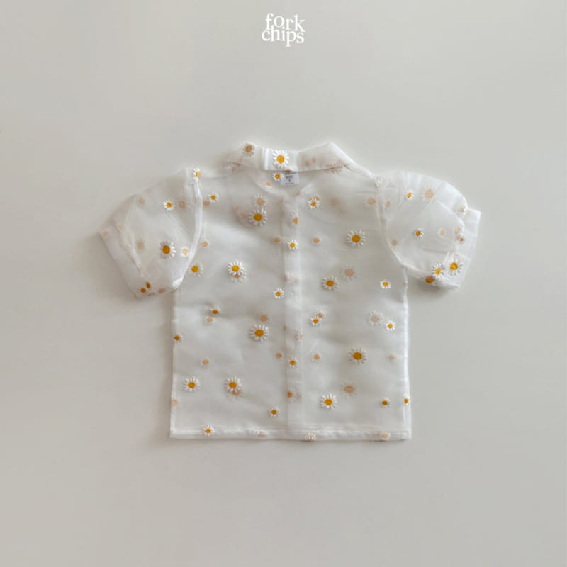 FORK CHIPS - Korean Children Fashion - #Kfashion4kids - Dandelion Blouse - 2