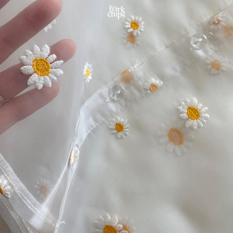 FORK CHIPS - Korean Children Fashion - #Kfashion4kids - Dandelion Blouse - 3