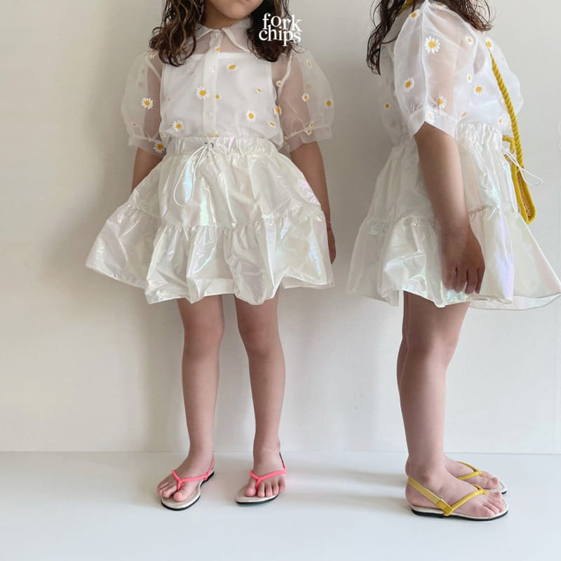 FORK CHIPS - Korean Children Fashion - #Kfashion4kids - Dandelion Blouse - 7