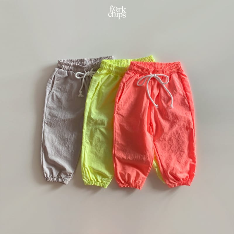 FORK CHIPS - Korean Children Fashion - #Kfashion4kids - Crack Jogger Pants