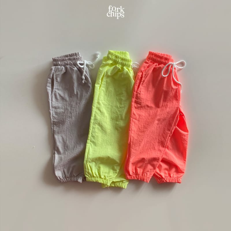 FORK CHIPS - Korean Children Fashion - #Kfashion4kids - Crack Jogger Pants - 2