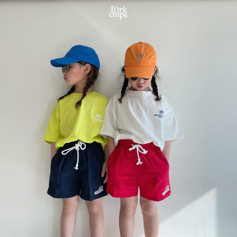 FORK CHIPS - Korean Children Fashion - #Kfashion4kids - Summer Runner Pants - 4
