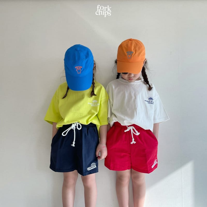 FORK CHIPS - Korean Children Fashion - #Kfashion4kids - Summer Runner Pants - 5