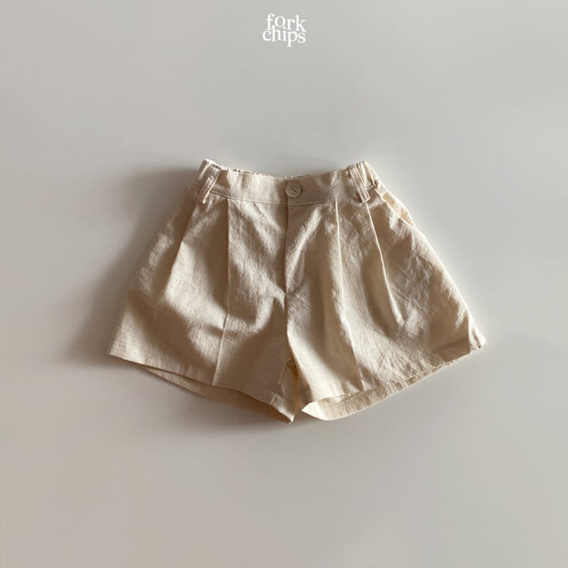 FORK CHIPS - Korean Children Fashion - #Kfashion4kids - Seasoning Half Wide Pants - 4
