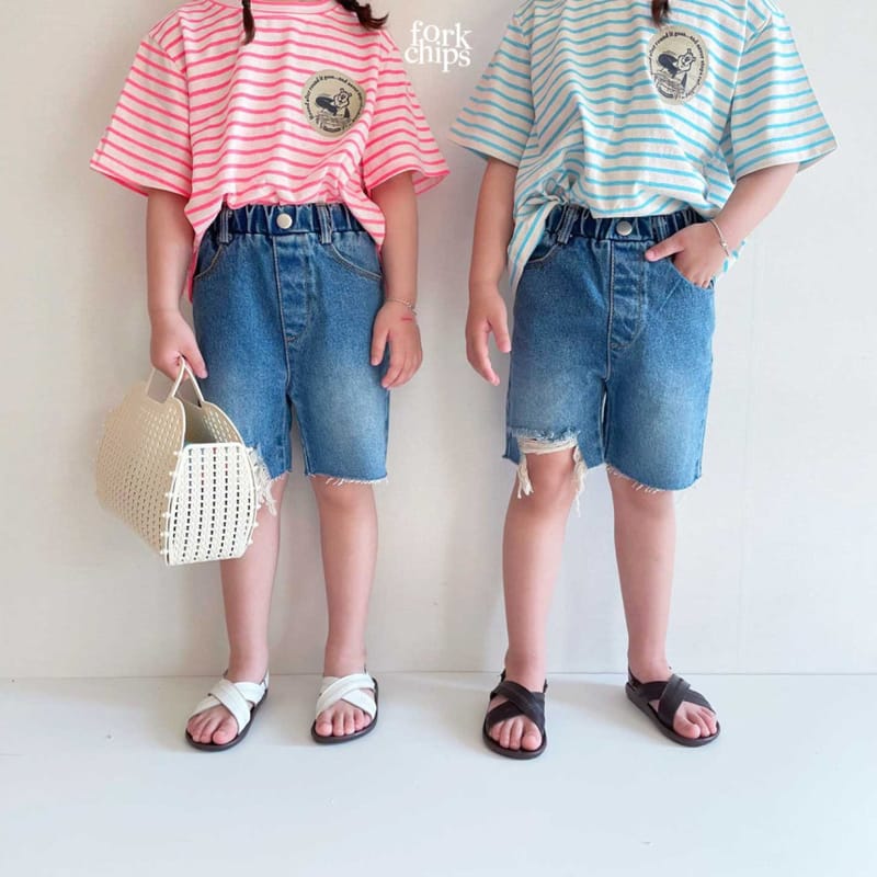 FORK CHIPS - Korean Children Fashion - #Kfashion4kids - Hamm's Bear Tee - 6