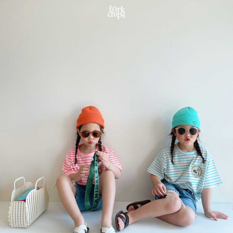 FORK CHIPS - Korean Children Fashion - #Kfashion4kids - Hamm's Bear Tee - 8