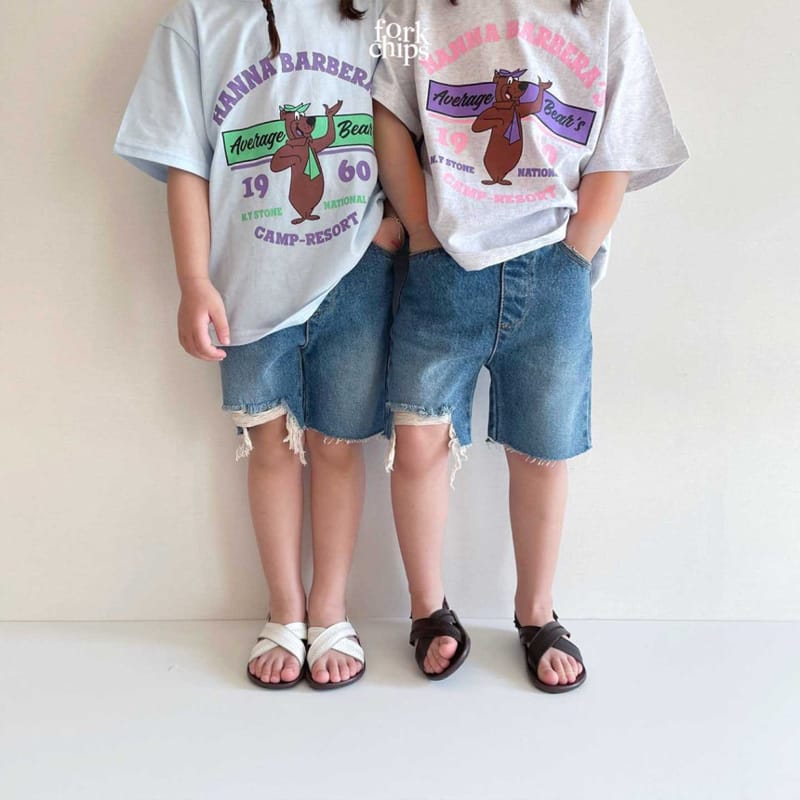 FORK CHIPS - Korean Children Fashion - #Kfashion4kids - Havana Tee - 8