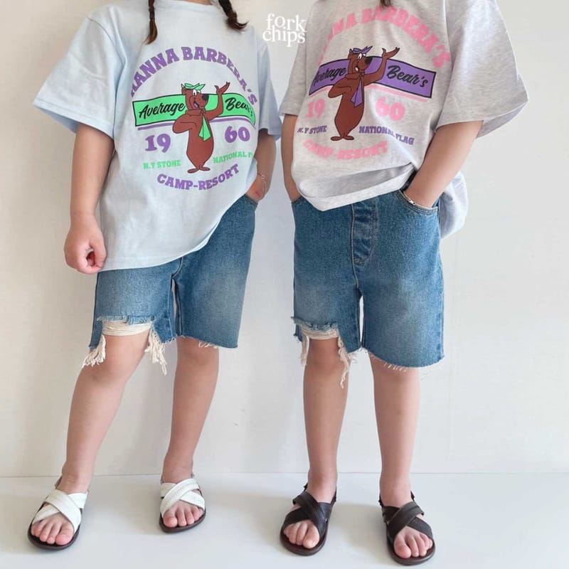 FORK CHIPS - Korean Children Fashion - #Kfashion4kids - Havana Tee - 9