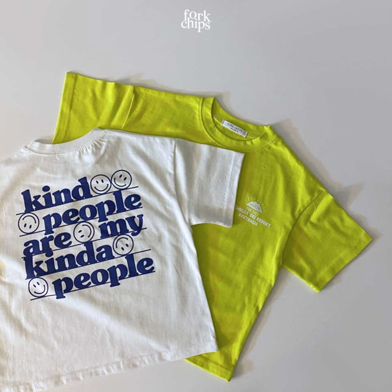 FORK CHIPS - Korean Children Fashion - #Kfashion4kids - People Tee - 4