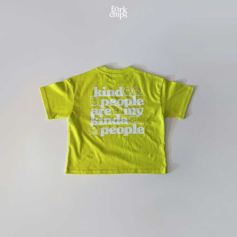 FORK CHIPS - Korean Children Fashion - #Kfashion4kids - People Tee - 6