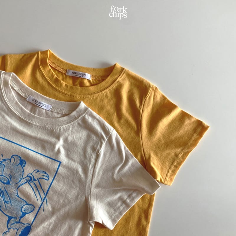 FORK CHIPS - Korean Children Fashion - #Kfashion4kids - Play Board Tee