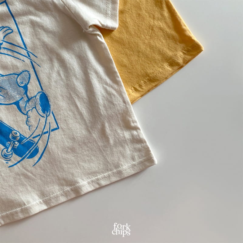 FORK CHIPS - Korean Children Fashion - #Kfashion4kids - Play Board Tee - 5