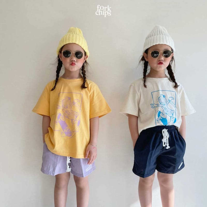 FORK CHIPS - Korean Children Fashion - #Kfashion4kids - Play Board Tee - 6