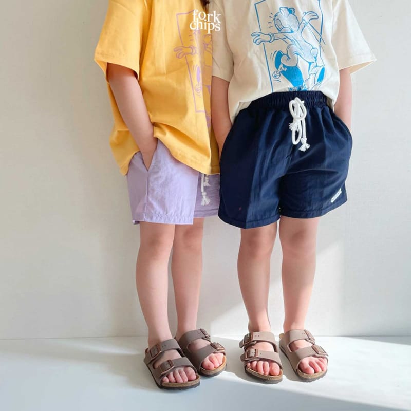 FORK CHIPS - Korean Children Fashion - #Kfashion4kids - Play Board Tee - 7