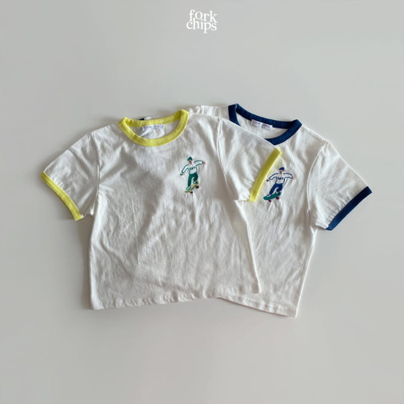 FORK CHIPS - Korean Children Fashion - #Kfashion4kids - Ooard Boy Tee