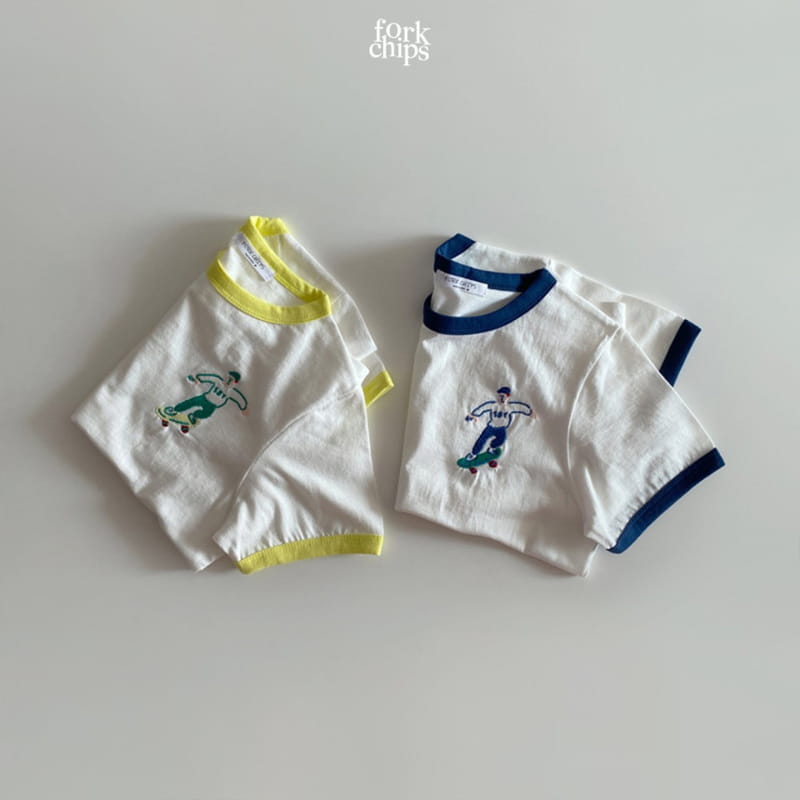 FORK CHIPS - Korean Children Fashion - #Kfashion4kids - Ooard Boy Tee - 3