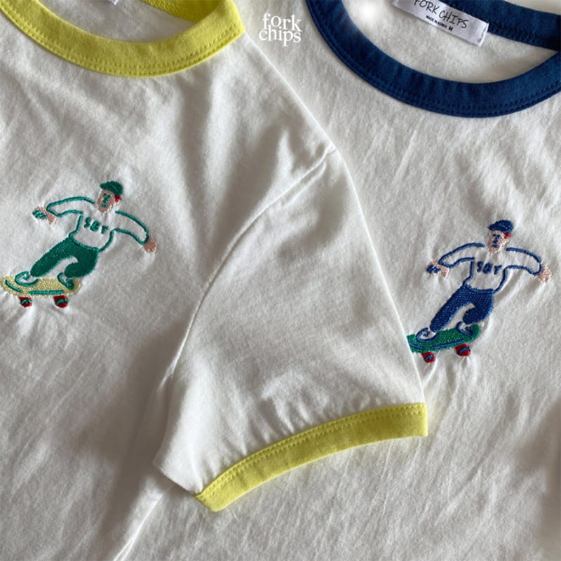 FORK CHIPS - Korean Children Fashion - #Kfashion4kids - Ooard Boy Tee - 6