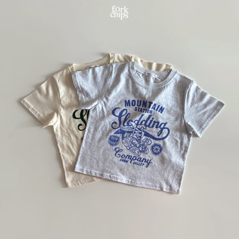 FORK CHIPS - Korean Children Fashion - #Kfashion4kids - Burney Tee - 2