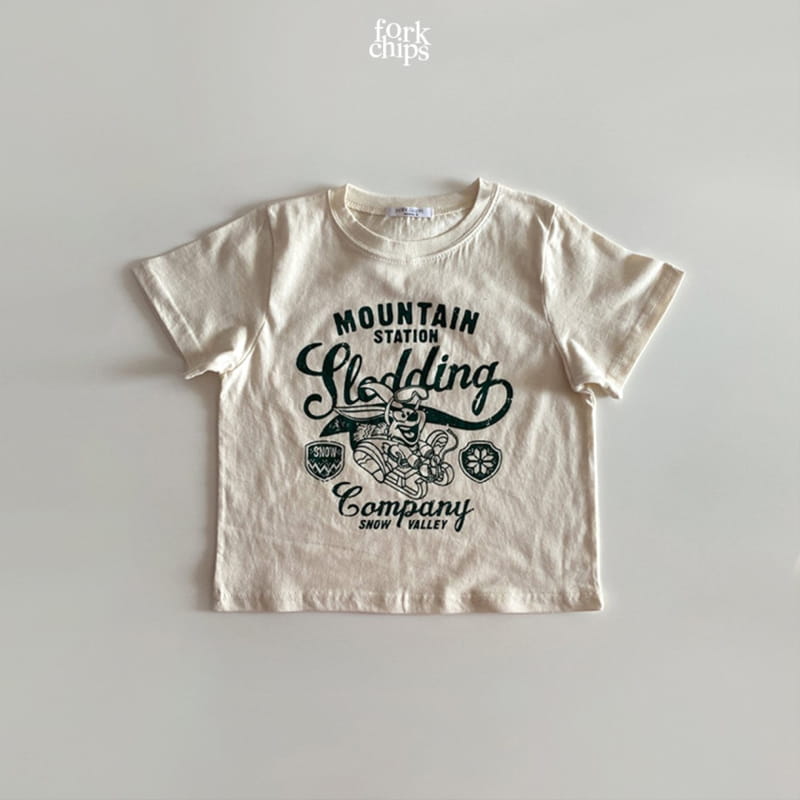 FORK CHIPS - Korean Children Fashion - #Kfashion4kids - Burney Tee - 3
