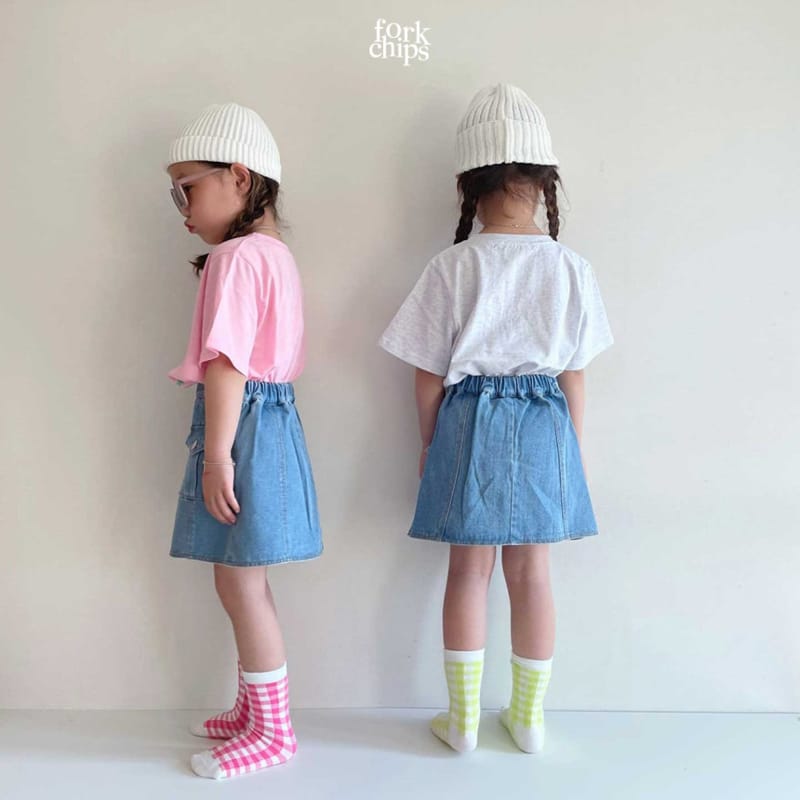 FORK CHIPS - Korean Children Fashion - #Kfashion4kids - Burney Call Me Tee - 9