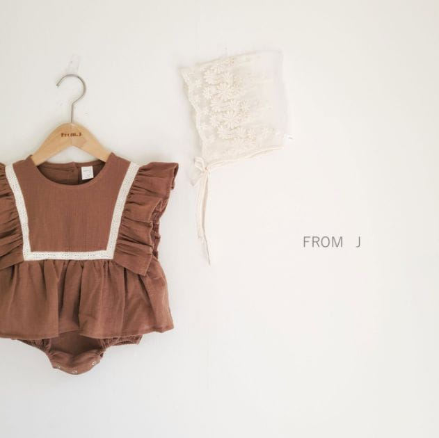 FROM J - Korean Children Fashion - #Kfashion4kids - Crop Wing Bodysuit - 4