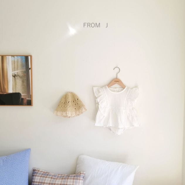 FROM J - Korean Children Fashion - #Kfashion4kids - Crop Wing Bodysuit - 6