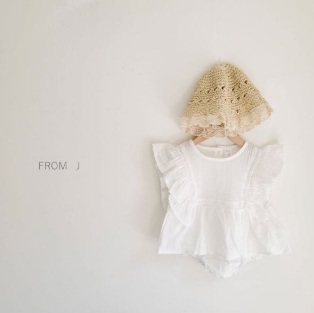 FROM J - Korean Children Fashion - #Kfashion4kids - Crop Wing Bodysuit - 7