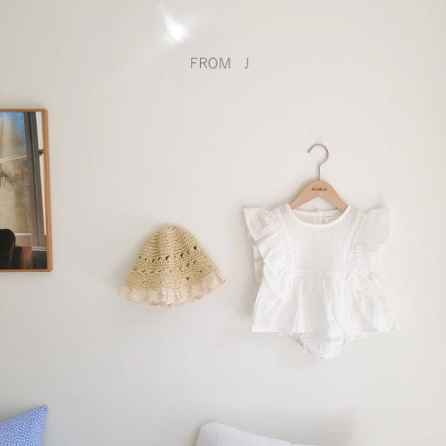 FROM J - Korean Children Fashion - #Kfashion4kids - Crop Wing Bodysuit - 8