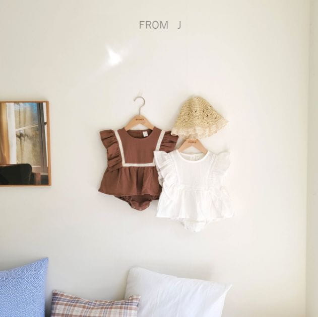 FROM J - Korean Children Fashion - #Kfashion4kids - Crop Wing Bodysuit - 9