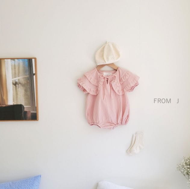 FROM J - Korean Children Fashion - #Kfashion4kids - Double Frill Bodysuit - 9