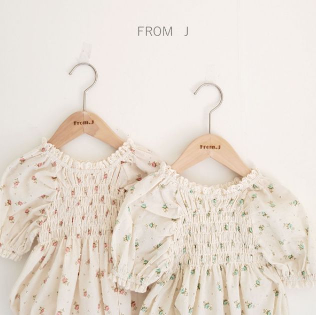 FROM J - Korean Children Fashion - #Kfashion4kids - Rose Socked Bodysuit - 11