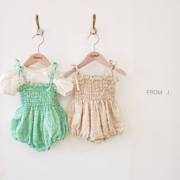 FROM J - Korean Children Fashion - #Kfashion4kids - Top Smocked Bodysuit - 11