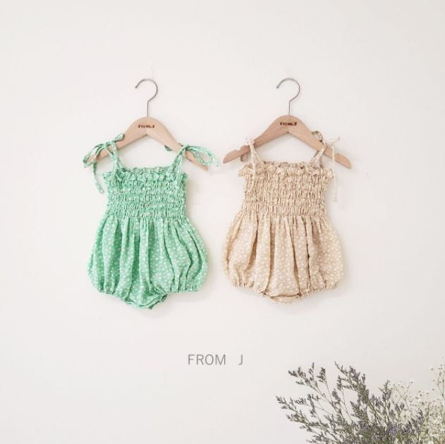 FROM J - Korean Children Fashion - #Kfashion4kids - Top Smocked Bodysuit - 12