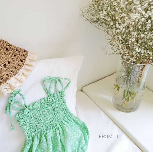 FROM J - Korean Children Fashion - #Kfashion4kids - Top Smocked Bodysuit - 5