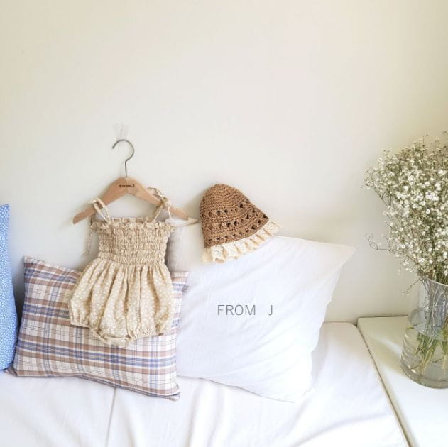 FROM J - Korean Children Fashion - #Kfashion4kids - Top Smocked Bodysuit - 6