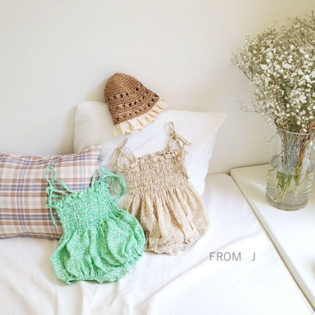 FROM J - Korean Children Fashion - #Kfashion4kids - Top Smocked Bodysuit - 7