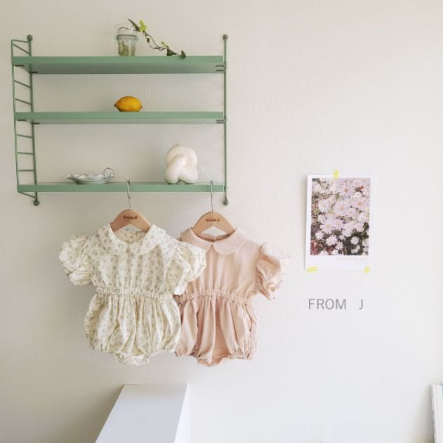 FROM J - Korean Children Fashion - #Kfashion4kids - Puff Balloon Bodysuit