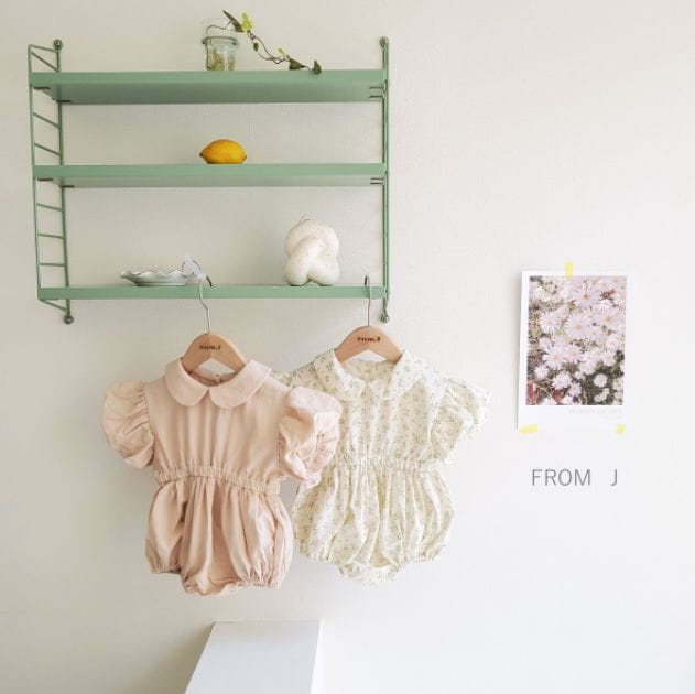 FROM J - Korean Children Fashion - #Kfashion4kids - Puff Balloon Bodysuit - 4
