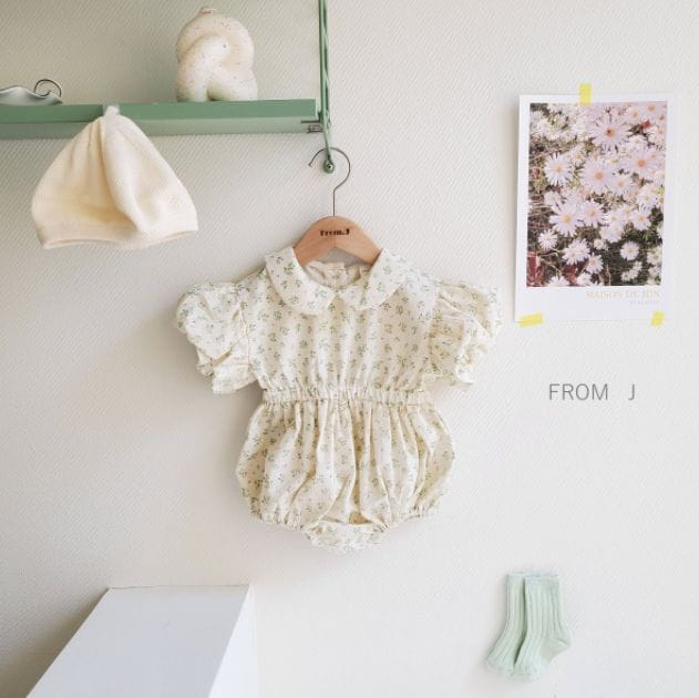 FROM J - Korean Children Fashion - #Kfashion4kids - Puff Balloon Bodysuit - 7