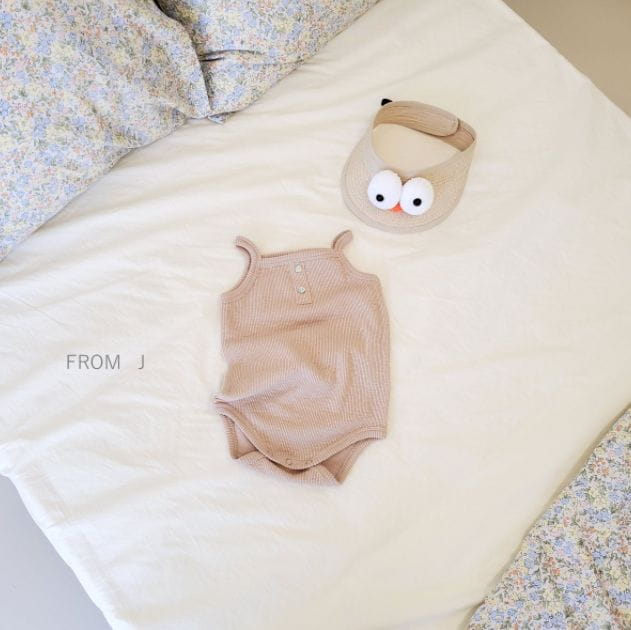 FROM J - Korean Children Fashion - #Kfashion4kids - Bebe Rip Sleeveless Bodysuit - 3
