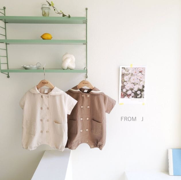 FROM J - Korean Children Fashion - #Kfashion4kids - Salior Ballone Bodysuit