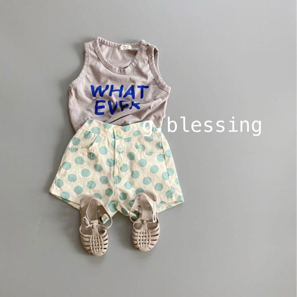G BLESSING - Korean Children Fashion - #Kfashion4kids - What Ever Sleeveless - 4