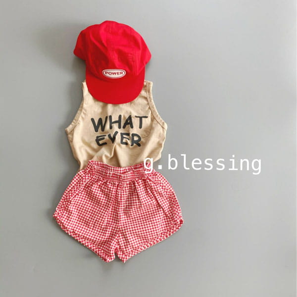 G BLESSING - Korean Children Fashion - #Kfashion4kids - What Ever Sleeveless - 5