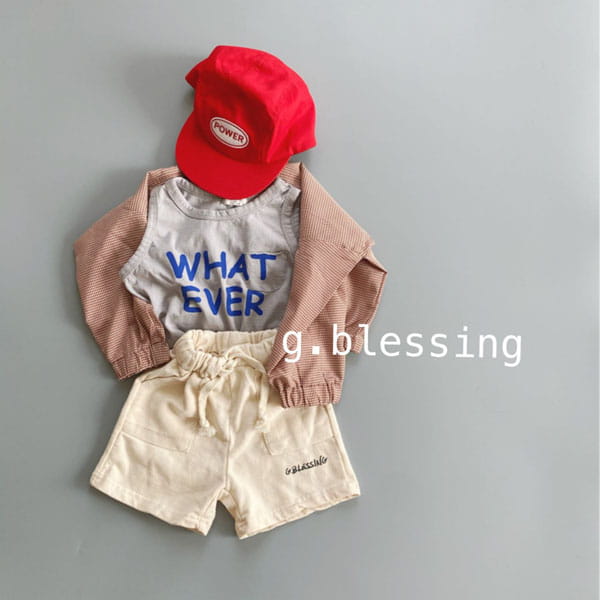 G BLESSING - Korean Children Fashion - #Kfashion4kids - What Ever Sleeveless - 6