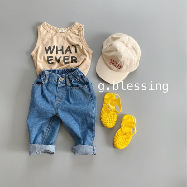 G BLESSING - Korean Children Fashion - #Kfashion4kids - What Ever Sleeveless - 8