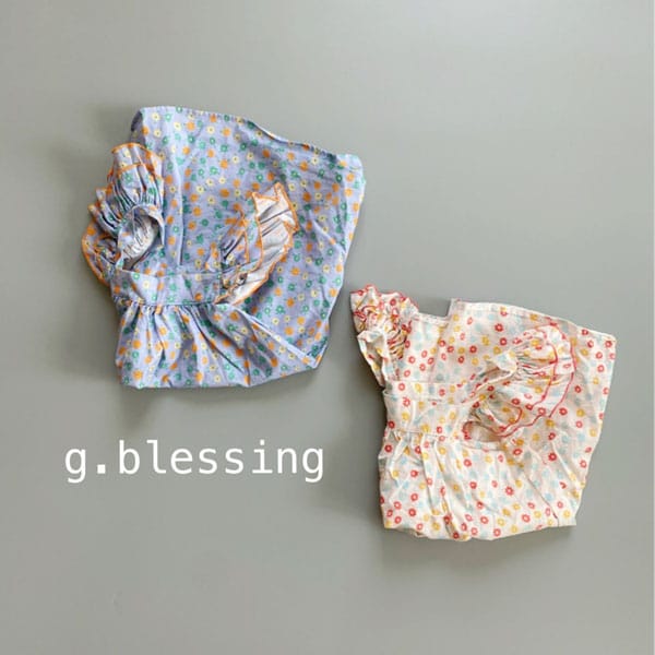 G BLESSING - Korean Children Fashion - #Kfashion4kids - Daily One-piece