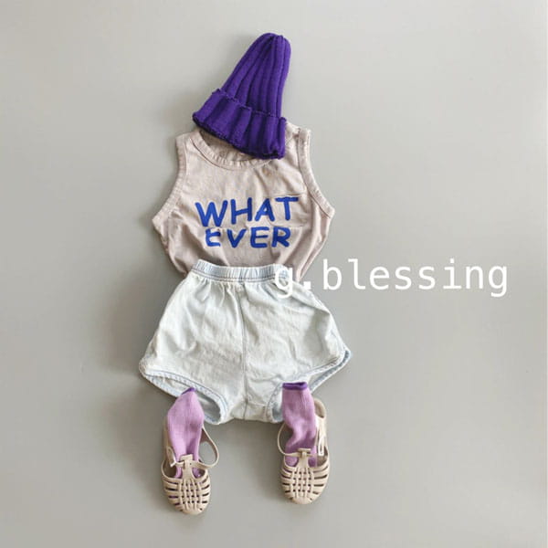 G BLESSING - Korean Children Fashion - #Kfashion4kids - Denim Shorts - 4