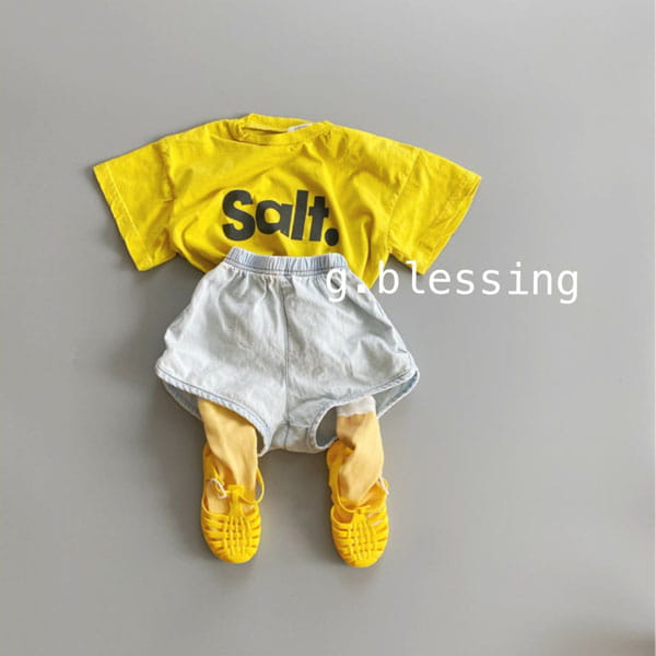 G BLESSING - Korean Children Fashion - #Kfashion4kids - Denim Shorts - 5
