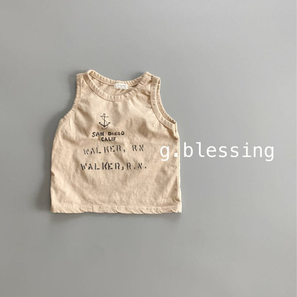 G BLESSING - Korean Children Fashion - #Kfashion4kids - Calif Sleeveless - 3